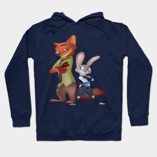 dumb bunny sly fox Hoodie